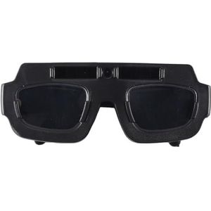 Feiouna 1Pc Zonne-energie Auto Verduistering Lassen Masker Helm Goggles Lasser Bril Arc Anti-Shock Lens Voor Oogbescherming