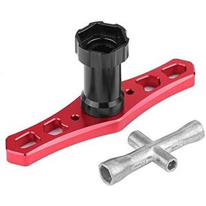 17mm Wielmoer Dopsleutel Tool M2, M2.5, M3, M4 Inbussleutel Voor RC Auto/Vliegtuig