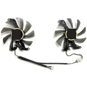 Vervangende ventilator T129215SU voor MANLI voor GeForce RTX4070ti 12GB grafische kaart(Left right fan)