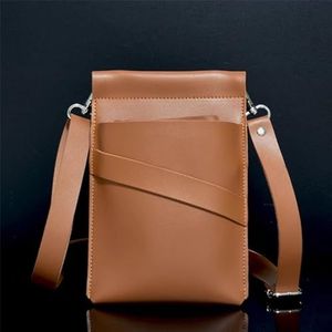 Kappersgereedschapsset Crossbody Taille Hangende Haarkniptas for Kappers(Brown)