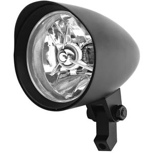 Motorkoplamp Motorfiets 4,5"" H4-lamp Koplamp Met Groot-/dimlicht Voor Chopper Voor Bobber Led-koplamp voor motorfiets(1009-H4-balck)