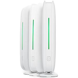 Multy WSM20-EU0301F WLAN mesh-systeem van Zyxel voor het hele huiselijke gebied. Router en satelliet, compatibel met Alexa – 3 pack,AX1800 (3-pack)