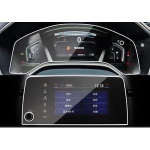 GPS schermbeschermer folie Gps-navigatie Scherm Staal Beschermende Film Voor CR-V Voor Crv 5th 2017 2020 Controle Van Lcd-scherm Sticker Auto styling (Size : GPS and instrument)