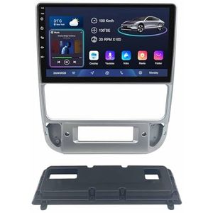 Android 14 9 Inch Touchscreen Autoradio 2 Din voor Peugeot 406 1999-2004 met CarPlay & Android Auto Stuurbediening GPS Navigatie AHD Backup Camera Bluetooth (A, YS10 (2+32G))