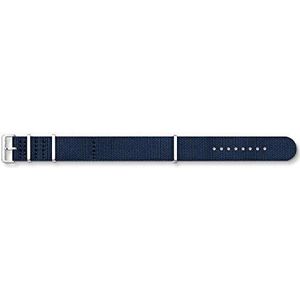 Thomas Sabo Unisex horlogeband textiel roestvrij staal, blauw, 1-20 mm, Band