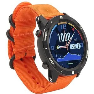 Sporthorloge, USB-opladen Sport Smart Watch voor Wandelen (Oranje)