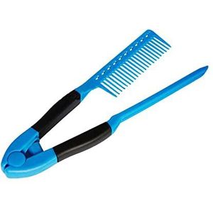 DieffematicSZ kam Clip Design Curling Comb Hair Straightening Comb Be Beneficial To Your Scalp Or Lost Hair To Fix Messy Hair