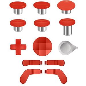 Accessoires voor Xbox Elite Controller Serie 2-13 inch 1 Vervanging Paddles Thumbsticks Analoge Sticks Joystick Onderdelen Reparatie Kit Component Set met 2 D-Pads, 1 Tool