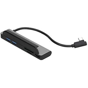 Dockingstation, USB‑C Dockingstation 6 in 1 USB‑C 5,0 Gbps voor Type‑C-kanalen voor voor
