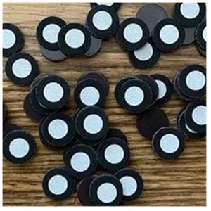Hoge reflecterende balmarker, draagbare 3D-scanner, binnen 6 mm, buiten 10 mm magnetische bol, 11 punten op de bal voor ondersteunde positionering, kalibratie(1000pcs flat 6x10mm)