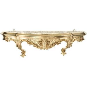 Pintici Wandspiegelconsole, wandconsole, goudkleurig