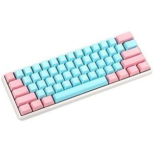 NPKC 61 87 104 Sleutels Miami Dikke PBT OEM Profiel Keycap Voor MX Schakelaars GH60 Tenkeyless Mechanische Gaming Toetsenbord (61 Ble)