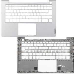 Zilveren handsteun bovenhoes compatibel met Lenovo Wei 6-14ITL 6-14ARE 2021 laptop