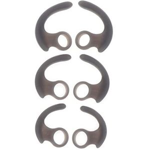 3Pairs Zachte Siliconen Oor Pads Oordopjes Voor Oortelefoon Siliconen Case Hook In- Oordopjes Oortelefoon Accessoires Tips Oordopjes Vervanging