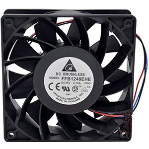 Radiator CPU Cooler Fan FFB1248EHE for Delta 12038 DC48V Axial Cooling Fan