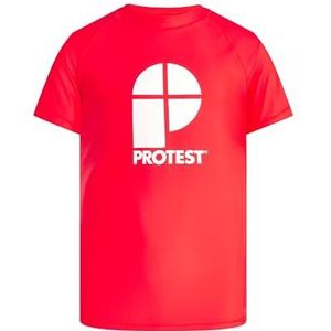 Protest Boys Rashguard short sleeve PRTBERENT JR Tomato 152