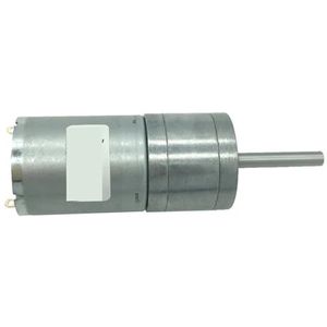 25GA370 Motoren DC Volt 5W 24V 12V Micro Gear Motor 25mm As Instelbare Snelheid Omkeerbaar Kleine Elektrische Machine 1 stuk (Maat: Pakket A, Kleur: 12 V 16 rpm)