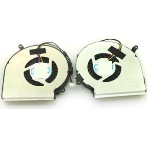 PAAD06015SL DC5V 0.55A 3Pin Fan For MSI GE62 GE72 PE60 PE70 GL62 GE62MVR GE72MVR 7RG MS-16JC 16J9 MS-179C CPU GPU Cooler(Pair 4Pin)