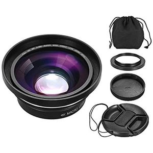 Digitale Camera, 30MP 4K HD Camcorder Professionele Vlog Video Camera Nachtzicht Touch Screen 18X Digitale Zoom Camera Met microfoon Lens(Lens)