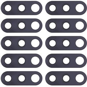 ZZjingli 10 PCS Back Camera Lens for Nokia 4,2 / TA-1184 / TA-1133 / TA-1149 / TA-1150 / TA-1157 (zwart) (Pink)(Black)