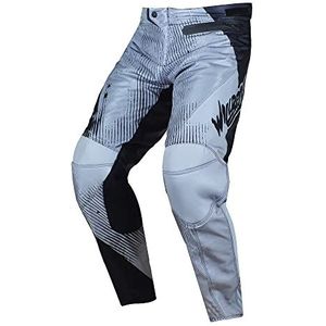 Willbros Mannen BMX Bergafwaarts Mountain Bike Sprint Broek MX Motorcross Wielersport Off-road Dirt Bike Motorfiets Grijs L=34