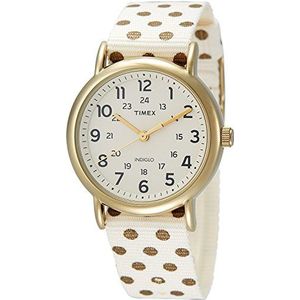 Timex dames datum klassiek kwarts horloge met nylon armband TW2P66100