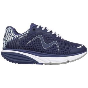 MBT Herenschoenen Colorado X Running Rood, Diep marine, 42.5 EU