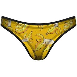 Banana Tropics Thongs T Back Lage Taille Slipje Naadloze Thongs Sexy No Show Ondergoed
