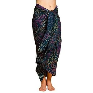 PANASIAM Sarong B025 Petrol bamboo, L