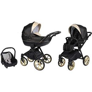 SaintBaby wandelwagen Talismann 2in1 3in1 Isofix babyzitje combi kinderwagen buggy Beige 01 3in1 met autostoeltje