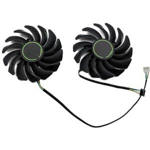 2 stuks 87mm PLD09210S12HH koelventilator voor MSI voor GeForce GTX 1660 Ti SUPER RTX 2060 2070 2080 VENTUS XS OC koeling grafische kaart(B2-FAN)