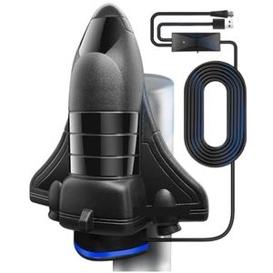 TV-antenne Met Bereik Van Meer Dan 3200 Mijl, Digitale Tv-antenne For Binnen En Buiten Signaalversterker, Draagbare HDTV-antennes Die 4K Ondersteunen Eenvoudig Brede Compatibiliteit(Blue)