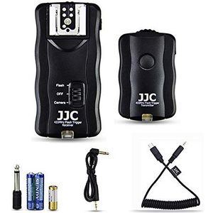 JJC Draadloze Afstandsbediening Flash Speedlight Trigger voor Sony Alpha A1 A7III A7II A7 A7RIII A7RII A7R A7R2 A7SIII A7SII A7S A9 A6500 A6400 A6300 A6000 A5100 A5000 RX100 VII VI A V IV III RX10 IV