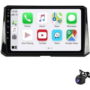Android 12 2 DIN Autoradio Stereo voor Toyota Corolla 2018-2020 Met GPS-Navigatie 9'' Touchscreen Multimedia Video Speler Ondersteunt WiFi USB Stuurbediening Bluetooth Mirror Link(XY2 4Core 1+16G)