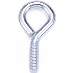 Roestvrij stalen ogen bouten 304, Schroef gesloten haak ring oogbout verzinkt staal 304 roestvrij meerdere maten(Zinc Plated,M6x16mm-5pcs)