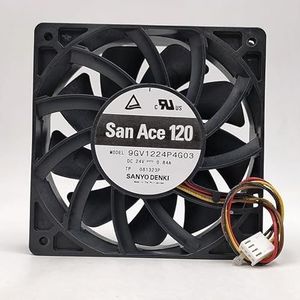 For - 9GV1224P4G03, 120mm, 5100RPM, 171CFM NZNYDNL 12025 24V 0.84A Speed Control High-Performance Fan LMNCBVYA