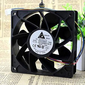 For 12cm Violent Fan Delta QFR1212EHE 12038 12V 1.5A 4-pin PWM Function Speed Control Fan