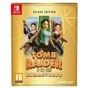 Tomb Raider I-III Remastered Starring Lara Croft: Deluxe Edition - Switch