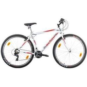 Multibrand Distribution Bachini PRO 29 inch fiets mountainbike, 21 versnellingen, geschikt voor heren en dames met een lengte van 175-190 cm