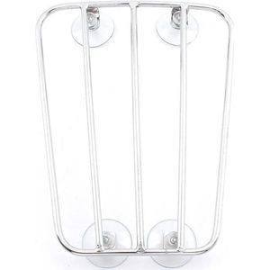 Bagagerek Achter Voor Bonneville Voor Thruxton 900 T100 T120 Motorfiets Brandstoftank Bagagerek Aero Pakketrek met Zuignappen(Black)