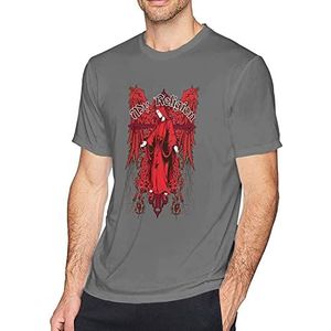 Red Cross Jesus My Religion Design 100% Cotton Running Man Top T-shirts & overhemden(X-Large)