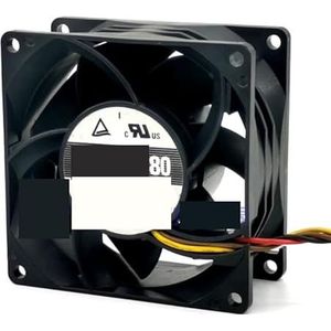 Voor SANYO voor DENKI 9GV0812P1G031 DC 12V 3.8A 80x80x38mm 4-draads serverkoelventilator