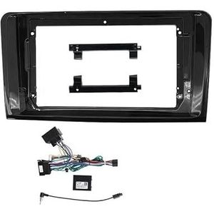 Autoradiopaneel Voor MERCEDE Voor BENZ ML W164 2006-2010 9 Inch Autoradio Dashboard Dashboard Installatie Sierlijst Stereo Paneel Gps-speler Autoradioframe(Framecablecanbus2)
