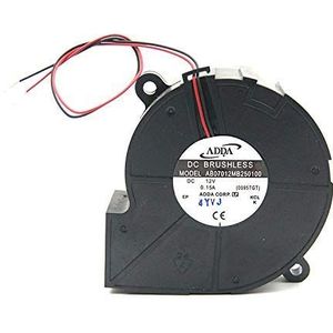 SCYHGLM Blower Fan AB07012MB250100 12V 0.15A 2Wire dc, Cooling Fan AB07012MB250100 2 Wire