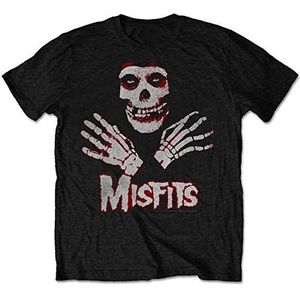 Rock Off Misfits (The) - Hands (T-Shirt Unisex Tg. XL) Merchandising Ufficiale