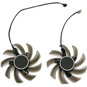 85mm GA91S2U 4-pins GTX 1660 1660Ti RTX2060 GTX1660 grafische kaartventilator voor PNY Palit RTX 2060 SUPER 2070 voor Gamingpro dubbele GPU-koeler(2PCS)