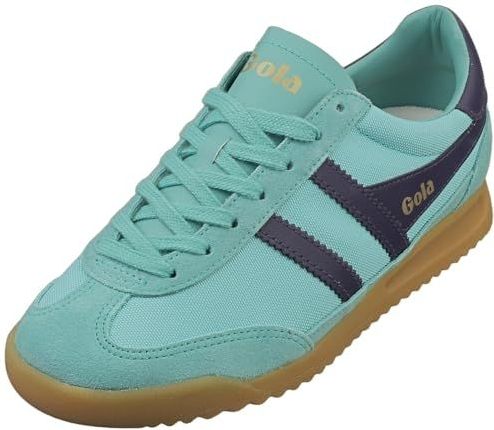 Gola - Tornado - Sneakers - Turquoise - Suède - Textiele Voering