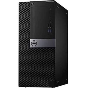 PC Dell Optiplex 7040 MT, display 22 inch Intel G4400 RAM, 8 GB SSD, 2 TB W11 WiFi (gereviseerd)