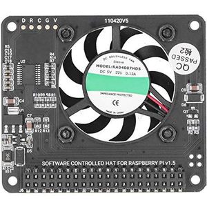 Koelventilatormodule Koellichaam met Aan/uit-schakelaar Instelbare Snelheid voor 4B / 3B + / 3B