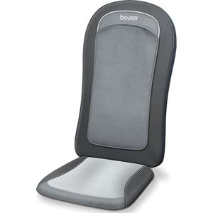 Beurer - MG 206 - Massage-Zitkussen - Grijs - Verwarmd met Shiatsu Functie